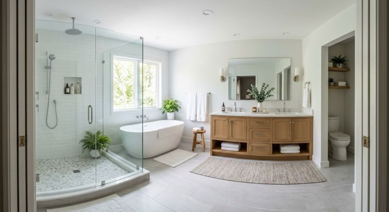 Bathroom Enlargement in Champaign County, IL