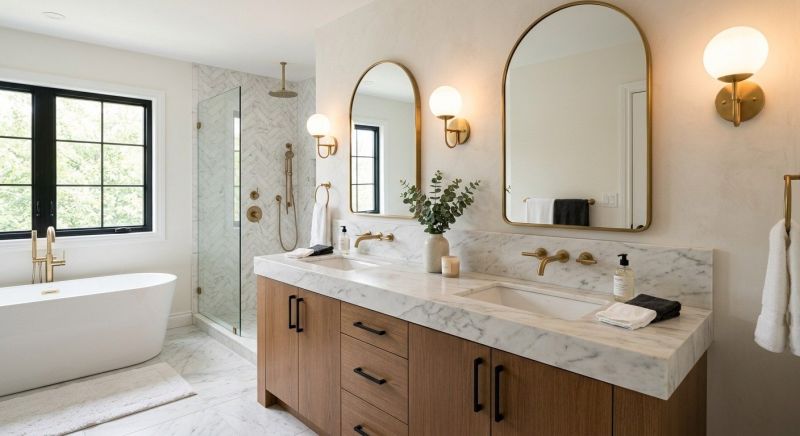 Luxury Bathroom Installation in Champaign County, IL