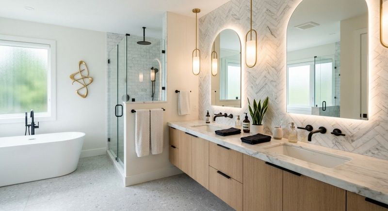 Luxury Bathroom Installation in Champaign County, IL