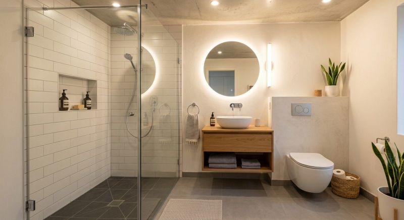 Modern Bathroom Remodeling in Champaign County, IL