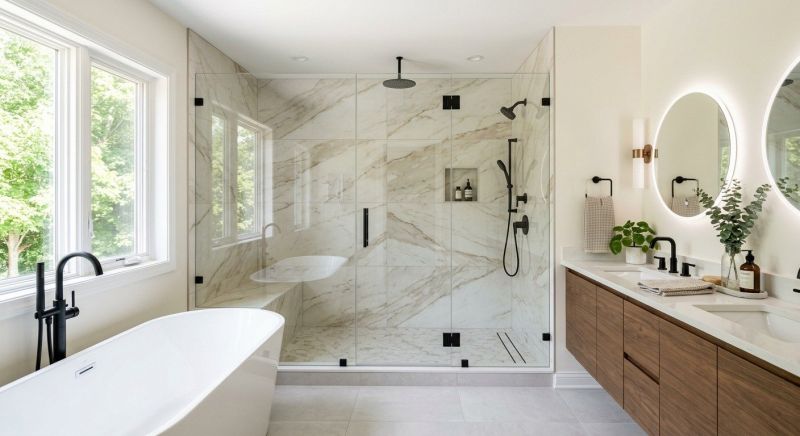 Porcelain Shower Replacement in Champaign County, IL